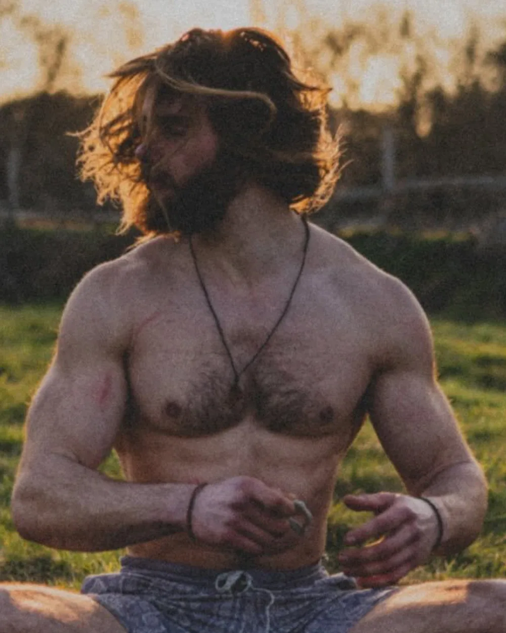 Valerio in Meditation